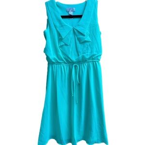 Sweet Storm Dress | Mint Mid Length Sleeveless Dress